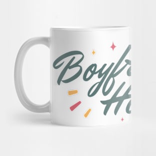 Boyfriend's Hoodie (Black) Mug